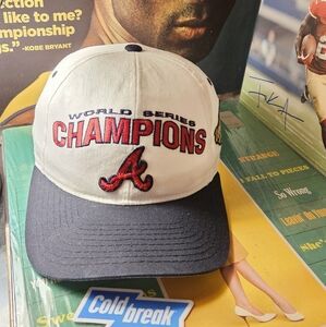 Vintage 1995 New Era Atlanta Braves World Series Champions Snapback